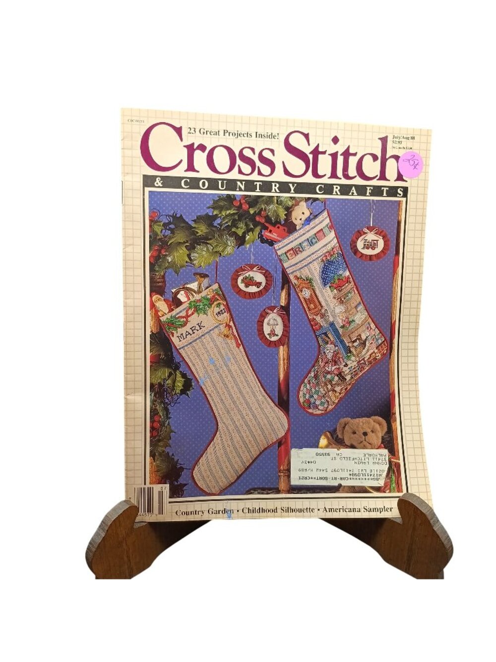 Better Homes & Gardens Cross Stitch & Country Crafts Magazine July/August 1988